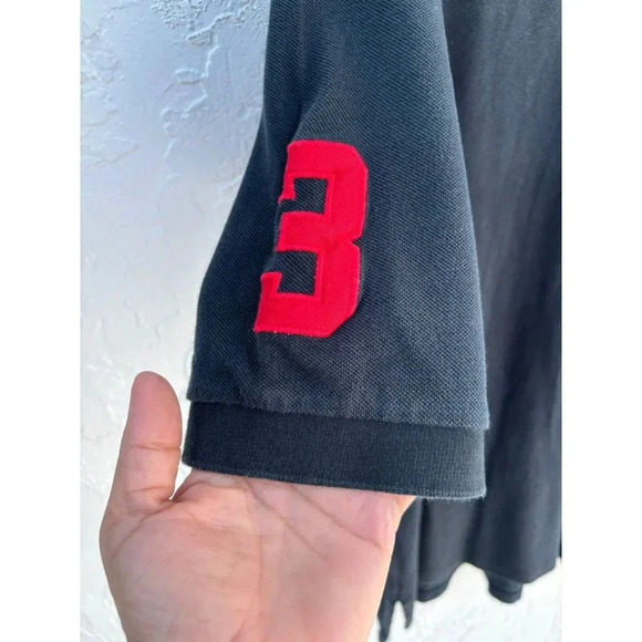 Polo Ralph Lauren Mens Pullover Collared Short Sleeve Polo Shirt Navy Sz XL - Picture 3 of 7